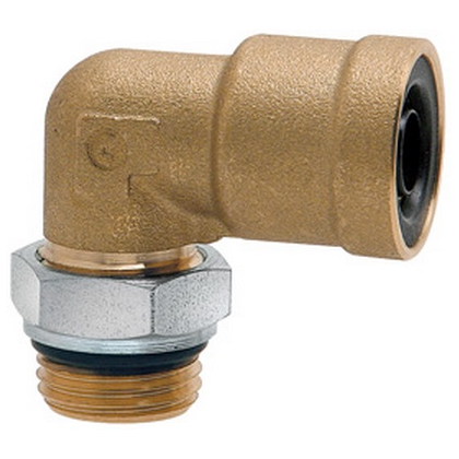 купить Угольник М22хВ 8 в сборе ( под пластиковую трубку ф 8 ) / Импорт